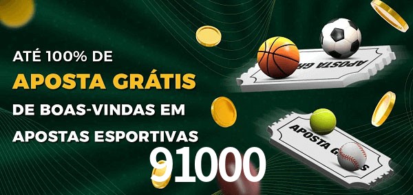 91000bet Ate 100% de Aposta Gratis